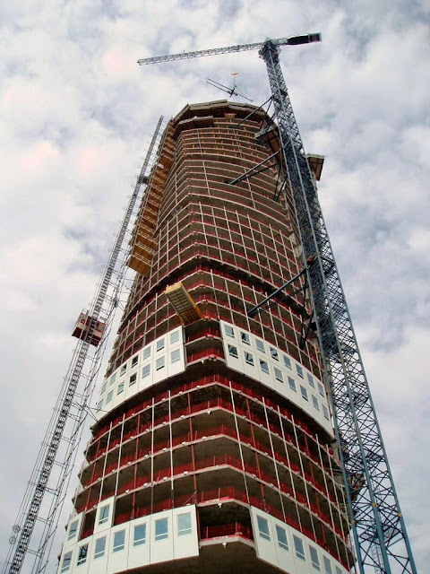 Turning Torso in Sweden by Santiago Calatrava