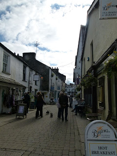 Shopping street in Bowness, Lake Windermere