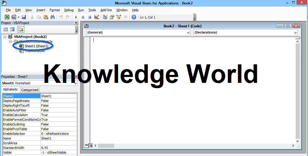 How to Remove, Crack, or Break a Forgotten Excel - Knowledge World