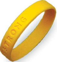 Bracelet Livestrong Yellow
