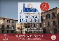 Terza edizione del Borgo dei Libri: 6-7 e 13-14 maggio 2017 a Torrita