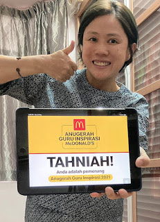 Cikgu Ling Fong Pemenang Anugerah Guru Inspirasi McDonalds 2021