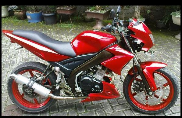 Modifikasi Yamaha Vixion Street fighter  Kumpulan 