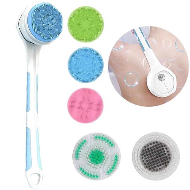 Electric Silicone Massage Bath Brush