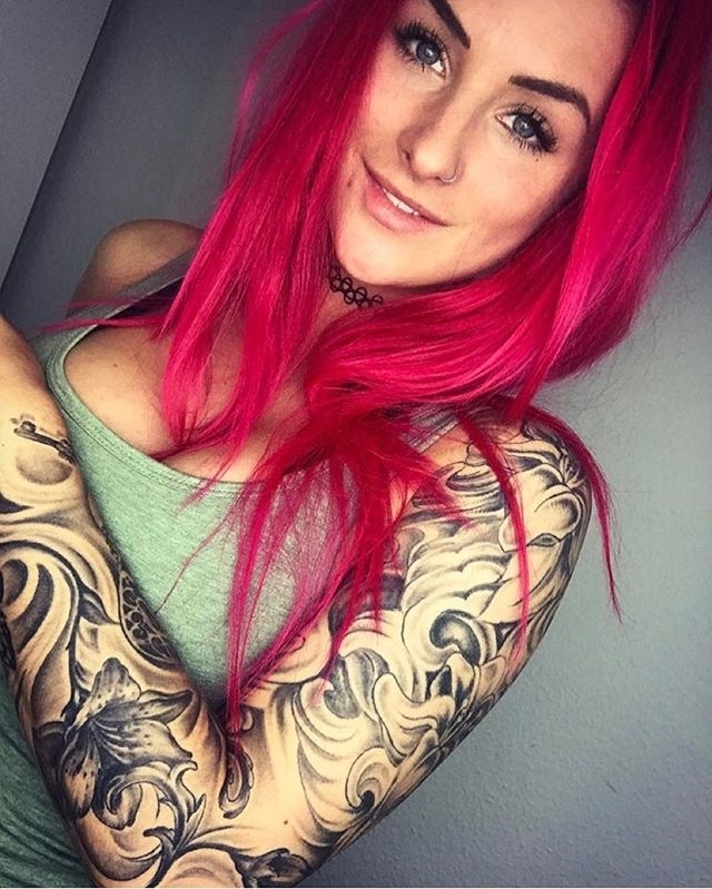 Top 10 Foto Wanita Tatoan Yang Cantik Cantik Part 7 