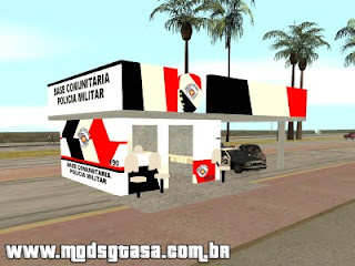 Base Comunitária PMESP para grand theft auto