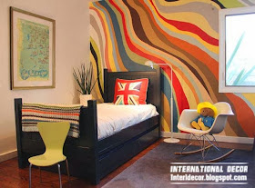 How to paint stripes on wall,wavy striped walls, stripe painting