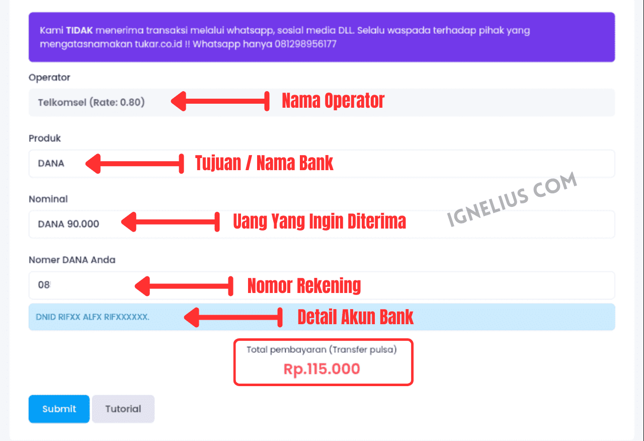 Cara Tukar Pulsa Jadi Saldo E-Wallet