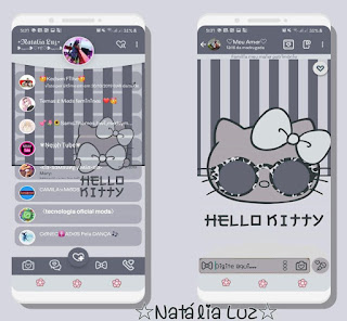 Hello Kitty Theme For YOWhatsApp & Fouad WhatsApp By Natalia Luz