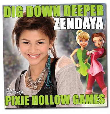 The Disney Channel series Shake It Up star Zendaya Coleman looks like she 