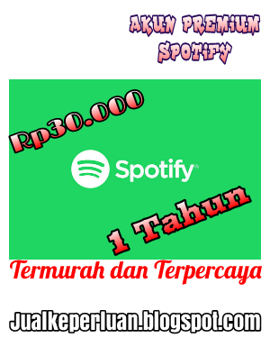 Promo Akun Premium Spotify