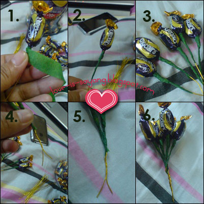 Love is sayang: DIY: Gubahan Hantaran Gula2 Yg Belum Siap