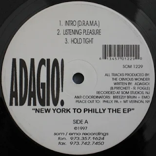 Adagio! - New York To Philly The EP (1997) Flac