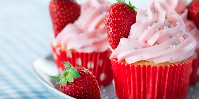 cupcake strawberry Resep Cupcake Lembut dan Enak
