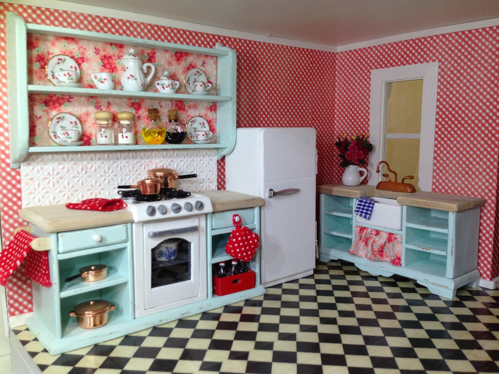 Once Upon A Doll  Collection Shabby Chic Kitchen  