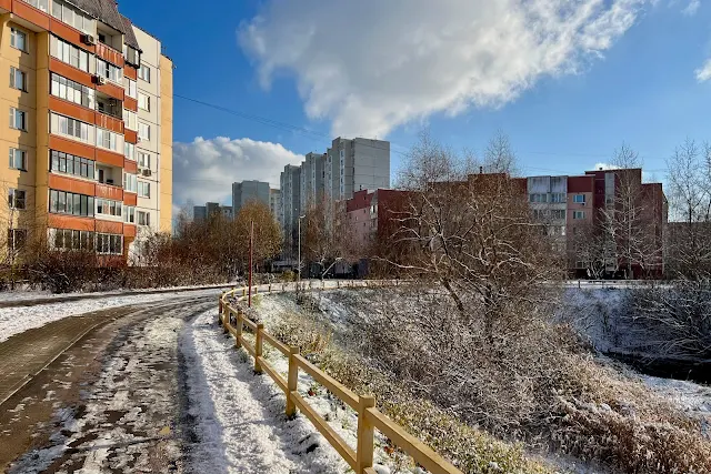 Суздальская улица, дворы, Суздальский пруд