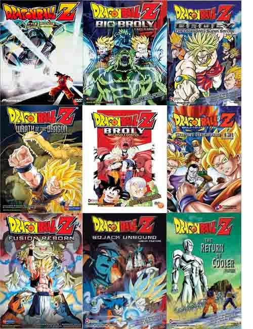 list of dragon ball z movies 3 | dragon ball z new series