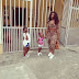 Barbara, Timaya's Baby Mama And Their Daughters Step Out In Style (photos)