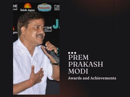 Prem Prakash Modi Awards and Achievements