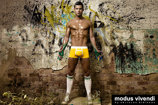 Modus Vivendi underwear campaign Painter