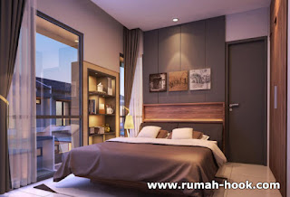 Desain Interior Rumah Jakarta Cluster Baru Murah di BSD www.rumah-hook..com