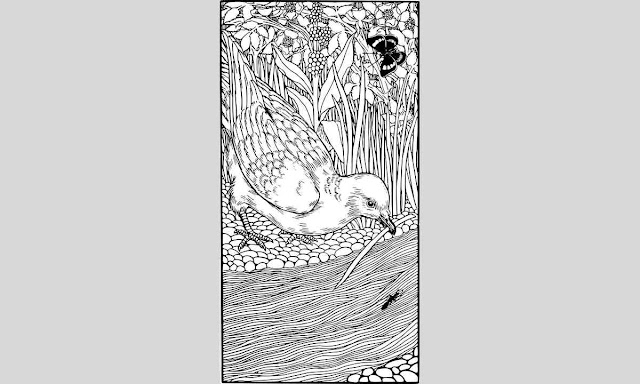 Taube und Ameise - Fabel - Jean de la Fontaine - Hilfe