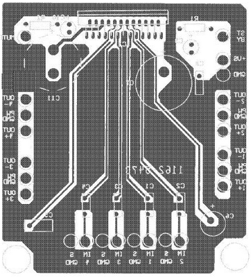 pcb layout TDA7560 Audio Amplifier 4x50W