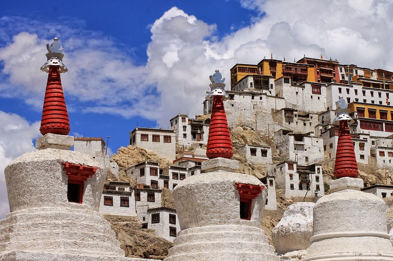 Beautiful Thikse Monastery – the Spiritual Retreat in India