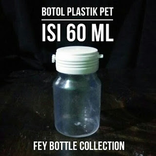 Botol Plastik PET 60ml