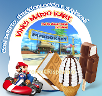 Logo Concorso Sammontana '' Vinci  Mario Kart, più di 1.000 premi in palio!''