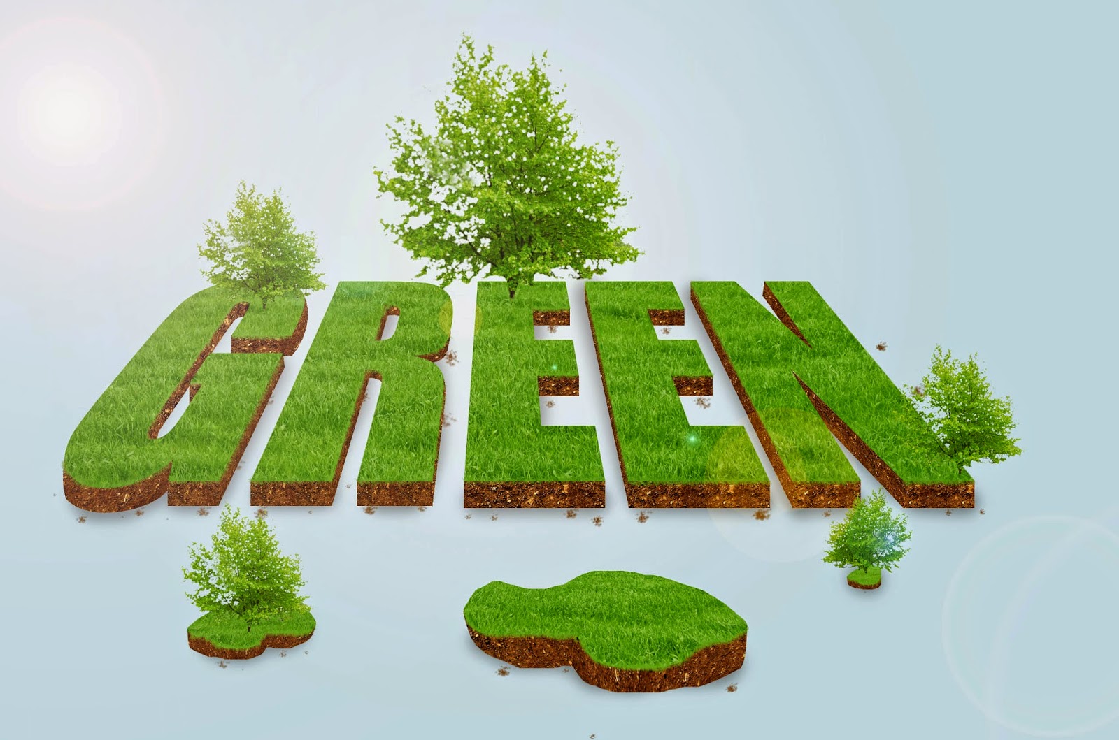 Tutorial Teks Green Efek 3D Di Photoshop Desain Sekarang