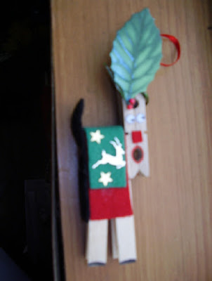 Clothespeg or Clothespin Reindeer