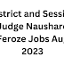 District and Session Judge Nausharo Feroze Jobs Aug 2023