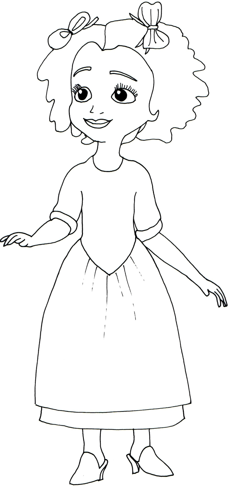 Download Sofia The First Coloring Pages: March 2014
