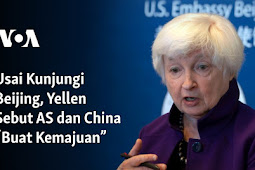 Usai Kunjungi Beijing, Janet Yellen Sebut AS dan China “Buat Kemajuan”