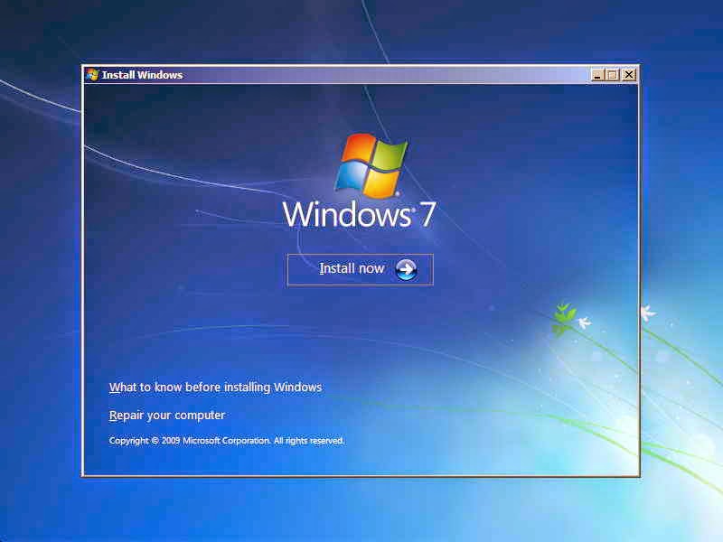 Cara Instal Windows 7 Tanpa Serial Number
