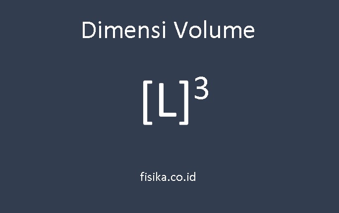 Dimensi Volume