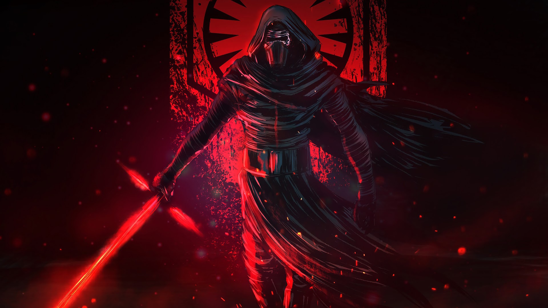 Kylo Ren, Lightsaber, Star Wars, 4K, 3840x2160, #16 Wallpaper