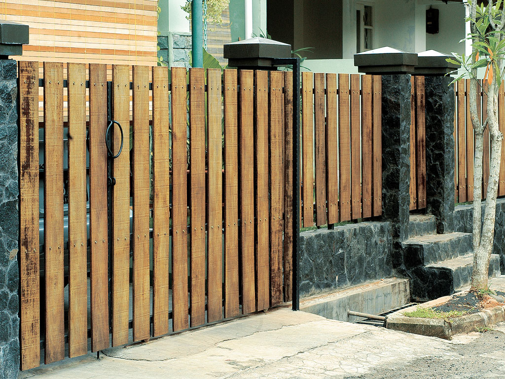  Gambar Pagar Rumah Minimalis Berbagai Model Desain dan 