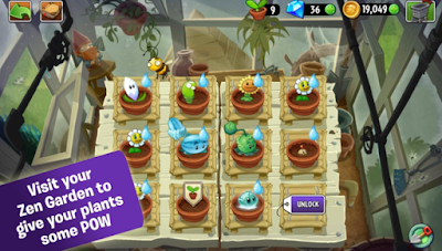 Pvz2 apk mod obb data files unlock plants