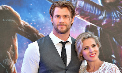 Chris Hemsworth and his wife images