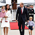 Nézze meg, hogyan érkezett meg a reptérre a brit hercegi család