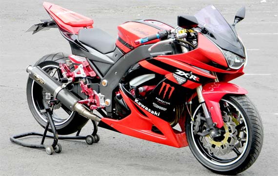 Foto foto Modifikasi Kawasaki Ninja 250R Oto Trendz