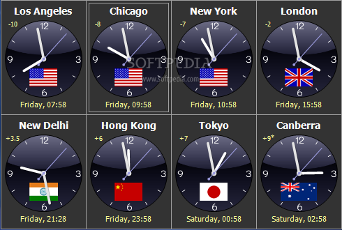 World Clock  on Sharp World Clock V5 60   Download