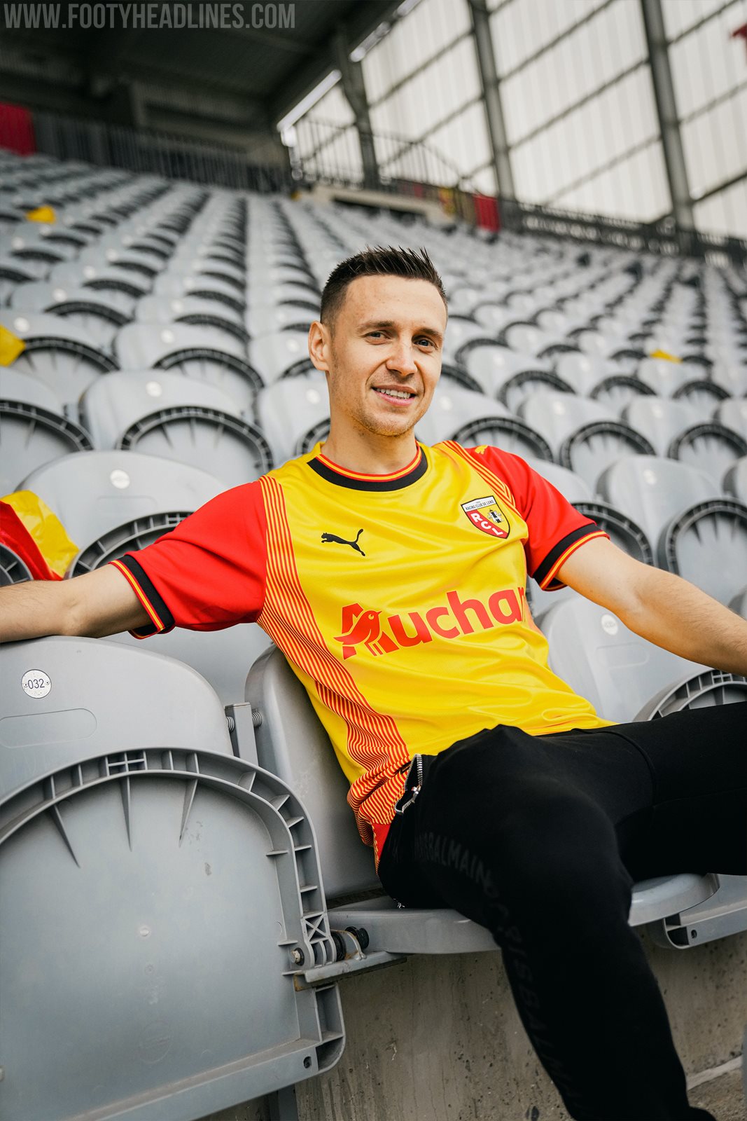 Gold RC Lens 23-24 Champions League Home Kit Released - Footy Headlines