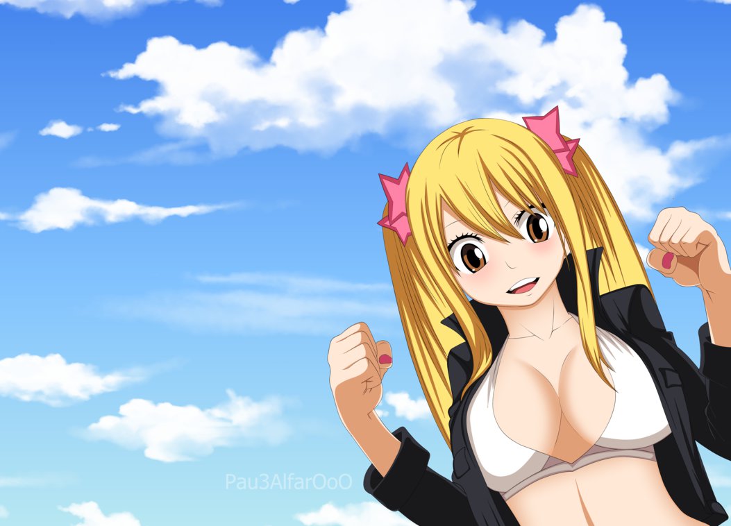 Wallpaper Keren Lucy Fairy Tail Hadirkanlah