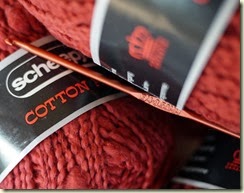Yarn with matching crochet hook