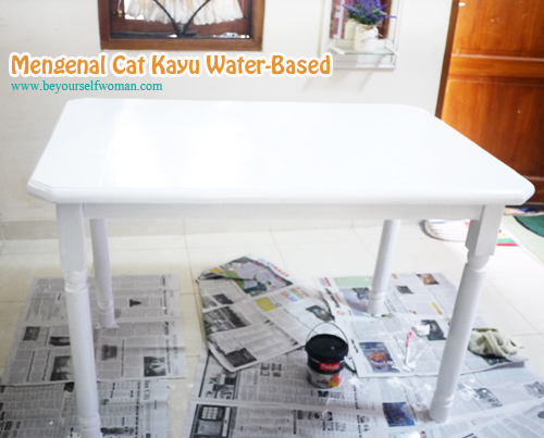 Mengenal Cat  Kayu  Water Based Yang Mudah Dikerjakan 