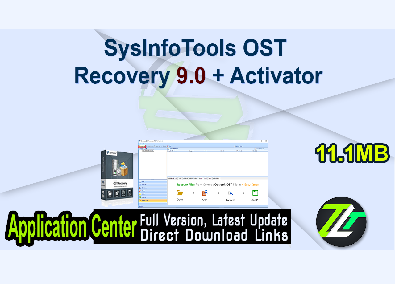 SysInfoTools OST Recovery 9.0 + Activator