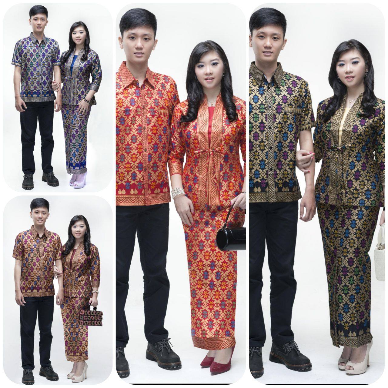  Model  Baju Sarimbit  Batik  Terbaru  Seri Katika Batik  